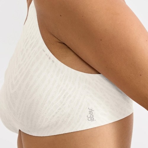 Sloggi Zero Feel Bliss blanc soutien-gorge sans armatures en dentelle