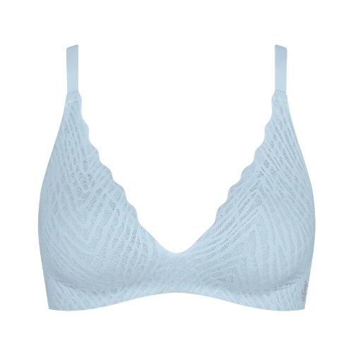 Sloggi Zero Feel bleu soutien-gorge sans armatures en dentelle