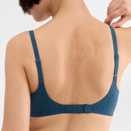 Sloggi Zero Feel Bliss bleu soutien-gorge sans armatures en dentelle