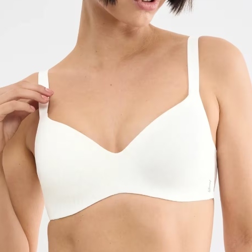 Sloggi Zero Feel Bliss blanc soutien-gorge sans armatures en dentelle