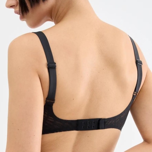 Sloggi Zero Feel Bliss noir soutien-gorge sans armatures en dentelle