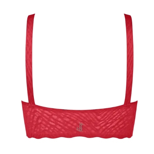 Sloggi Zero Feel rouge soutien-gorge sans armatures en dentelle