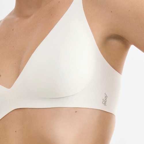 Sloggi Zero Feel blanc soutien-gorge sans armatures en dentelle