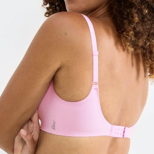 Sloggi Zero Feel rose soutien-gorge sans armatures en dentelle