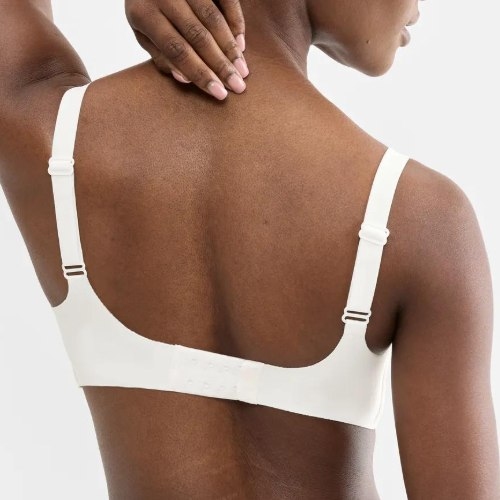 Sloggi Zero Feel blanc soutien-gorge sans armatures en dentelle