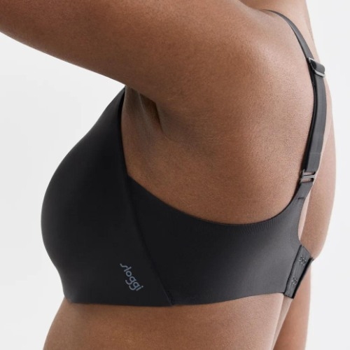 Sloggi Zero Feel noir soutien-gorge sans armatures en dentelle