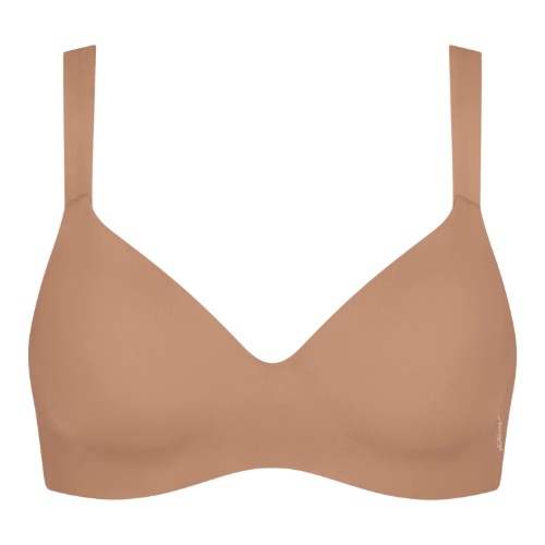 Sloggi Zero Feel marron soutien-gorge sans armatures en dentelle