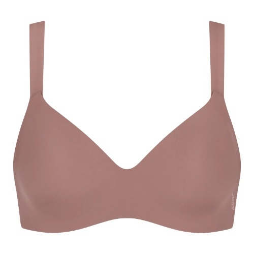 Sloggi Zero Feel marron soutien-gorge sans armatures en dentelle
