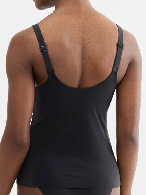 Sloggi Zero Feel noir top spaghetti