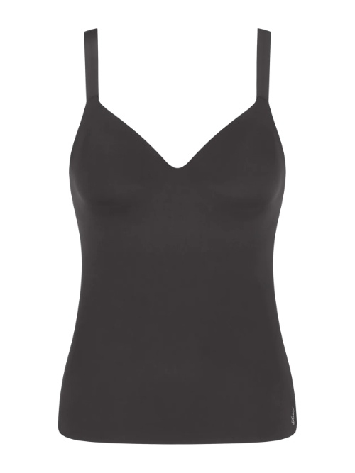 Sloggi Zero Feel noir top spaghetti