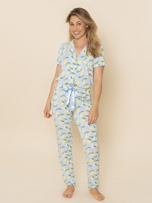 Charlie Choe Amalfi Coast bleu chemise de nuit