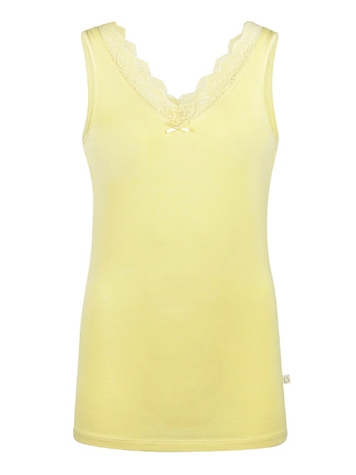 Charlie Choe Amalfi Coast jaune chemise de nuit