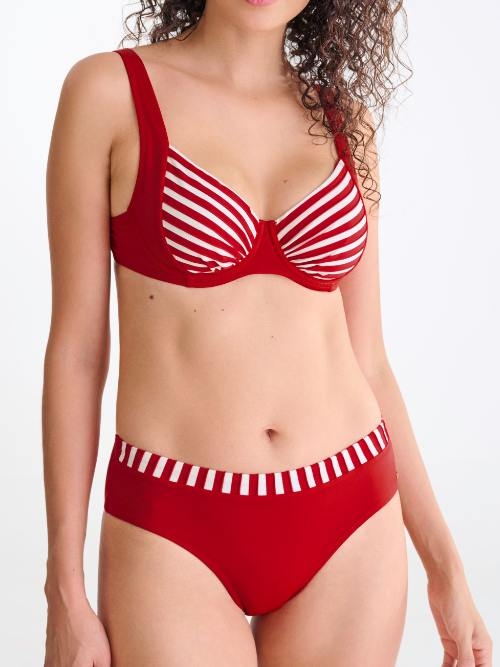 Maillots de bain Lisca Bondi Beach rouge/blanc soutien-gorge bikini corbeille