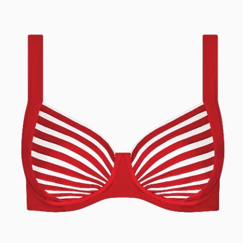 Maillots de bain Lisca Bondi Beach rouge/blanc soutien-gorge bikini corbeille