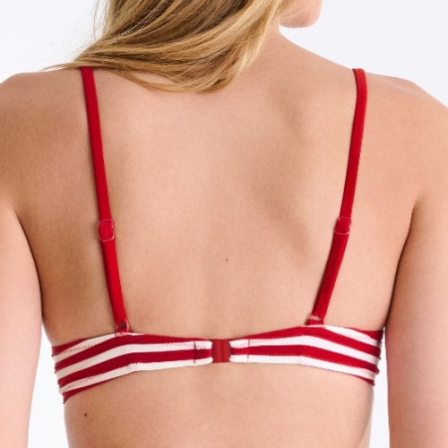 Maillots de bain Lisca Bondi Beach rouge/blanc haut de bikini préformé