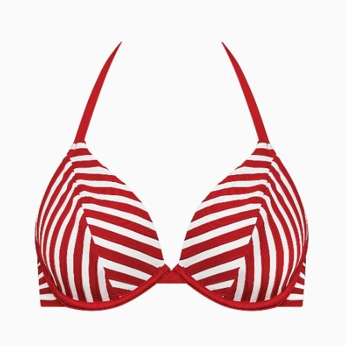 Maillots de bain Lisca Bondi Beach rouge/blanc soutien-gorge bikini corbeille