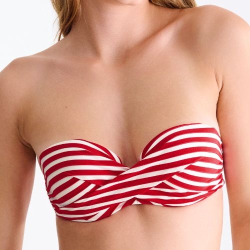 Maillots de bain Lisca Bondi Beach rouge/blanc haut de bikini préformé