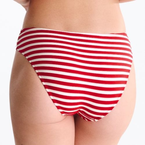 Maillots de bain Lisca Bondi Beach rouge/blanc slip de bikini