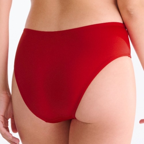 Maillots de bain Lisca Bondi Beach rouge/blanc slip de bikini