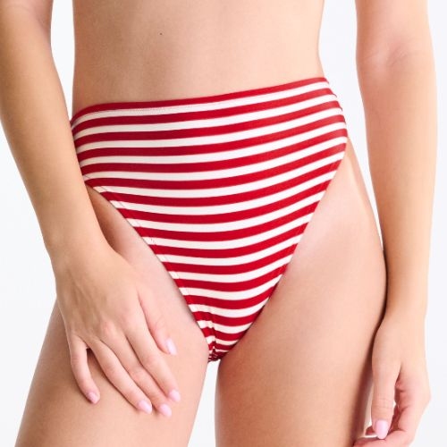 Maillots de bain Lisca Bondi Beach rouge/blanc slip de bikini