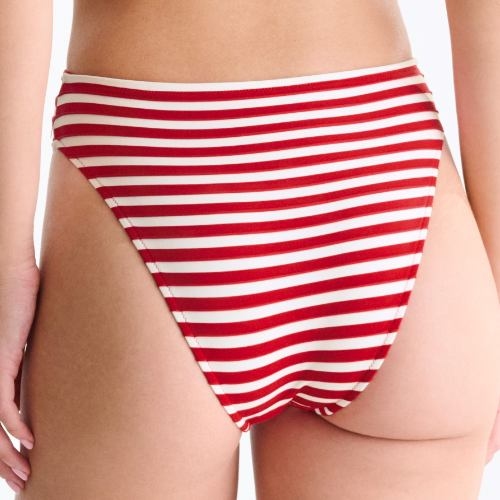 Maillots de bain Lisca Bondi Beach rouge/blanc slip de bikini