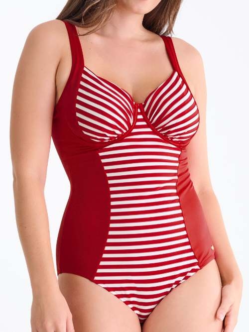 Maillots de bain Lisca Bondi Beach rouge/blanc maillot de bain