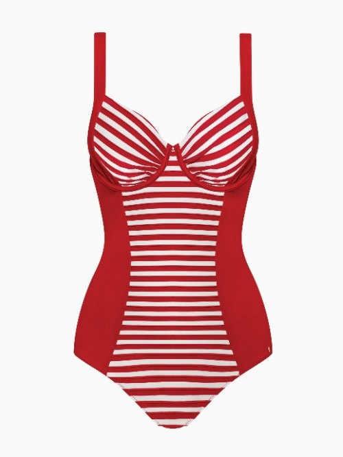 Maillots de bain Lisca Bondi Beach rouge/blanc maillot de bain