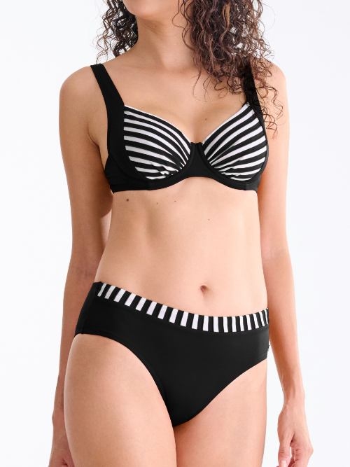 Maillots de bain Lisca Bondi Beach noir/blanc soutien-gorge bikini corbeille