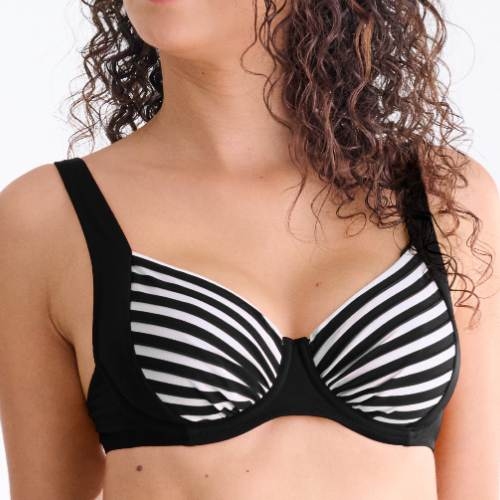 Maillots de bain Lisca Bondi Beach noir/blanc soutien-gorge bikini corbeille