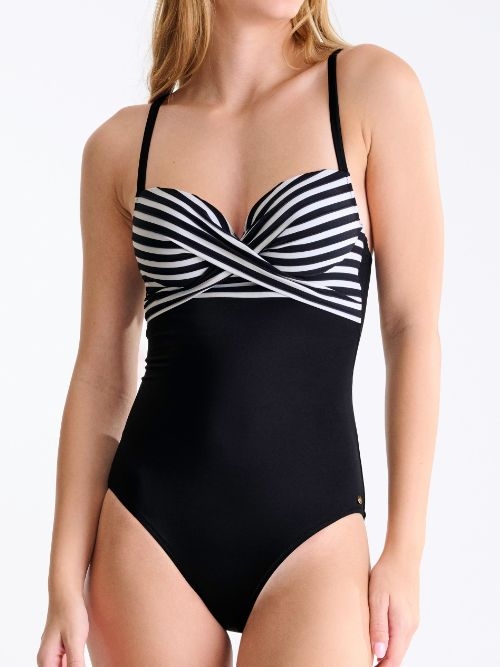 Maillots de bain Lisca Bondi Beach noir/blanc maillot de bain