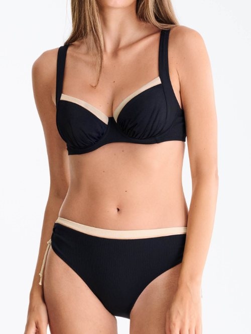 Maillots de bain Lisca Sydney noir soutien-gorge bikini corbeille