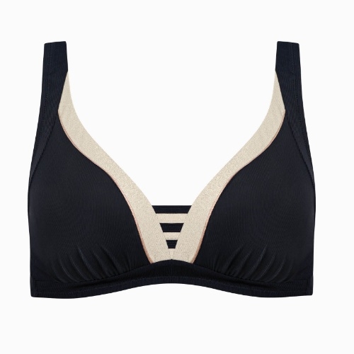 Maillots de bain Lisca Sydney noir haut de bikini préformé