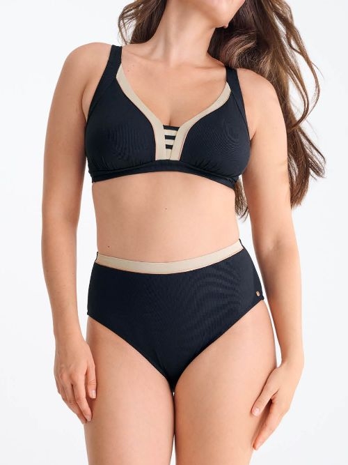 Maillots de bain Lisca Sydney noir haut de bikini préformé