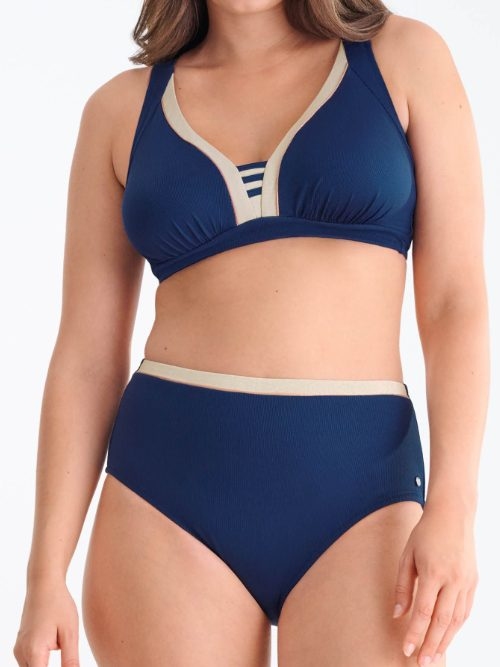 Maillots de bain Lisca Sydney bleu marine slip de bikini
