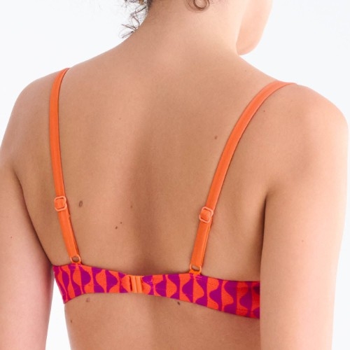 Maillots de bain Lisca Aruba orange haut de bikini préformé