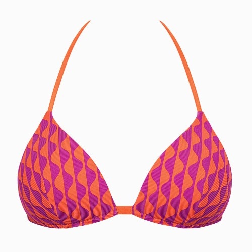 Maillots de bain Lisca Aruba orange bikinitop push up