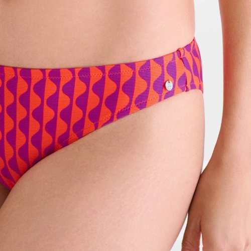 Maillots de bain Lisca Aruba orange slip de bikini