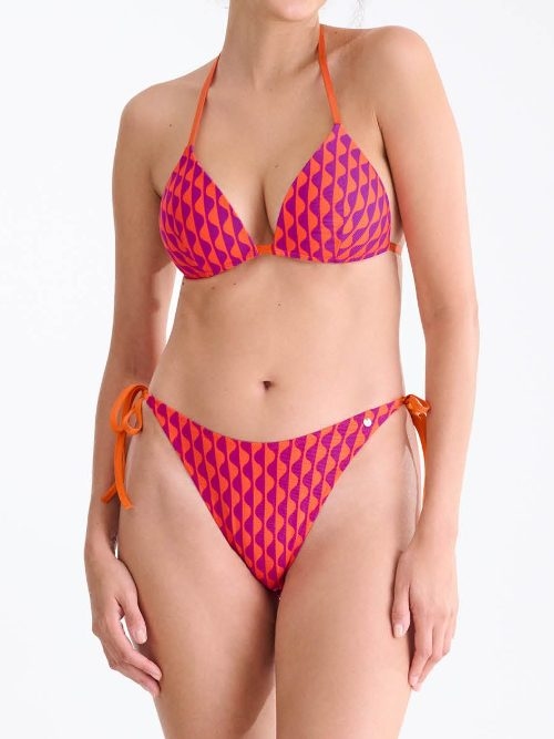 Maillots de bain Lisca Aruba orange slip de bikini