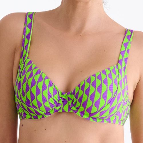 Maillots de bain Lisca Aruba vert soutien-gorge bikini corbeille