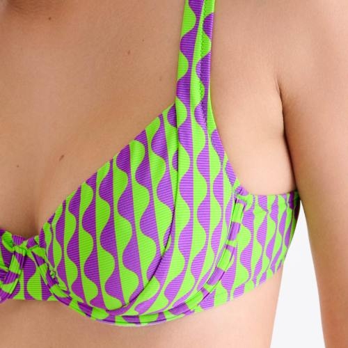 Maillots de bain Lisca Aruba vert soutien-gorge bikini corbeille