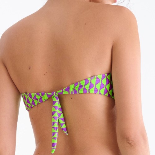 Maillots de bain Lisca Aruba vert haut de bikini préformé