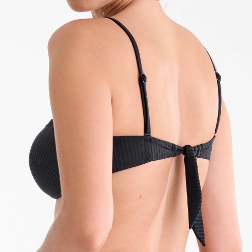 Maillots de bain Lisca Florida noir haut de bikini préformé