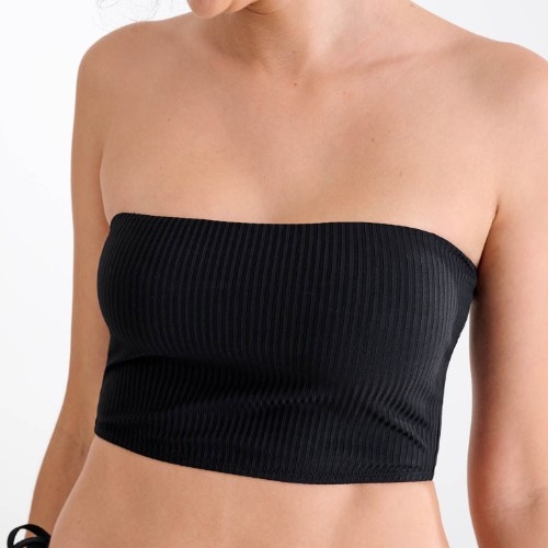 Maillots de bain Lisca Florida noir soutien-gorge bikini corbeille