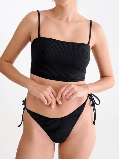 Maillots de bain Lisca Florida noir slip de bikini