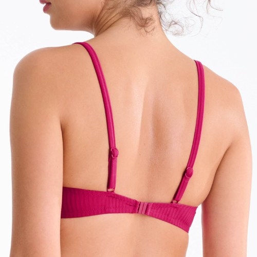 Maillots de bain Lisca Florida cyclamen rose haut de bikini préformé