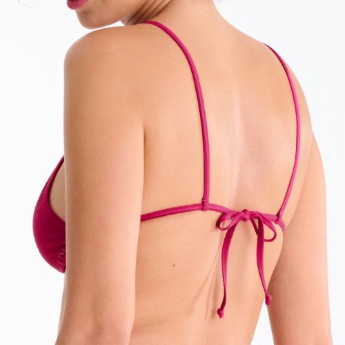 Maillots de bain Lisca Florida cyclamen rose soutien-gorge bikini corbeille