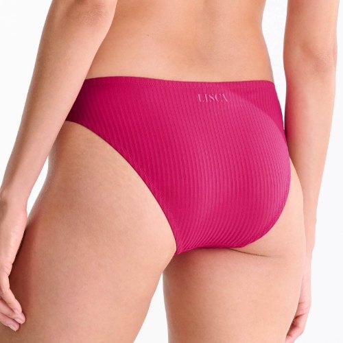 Maillots de bain Lisca Florida cyclamen rose slip de bikini