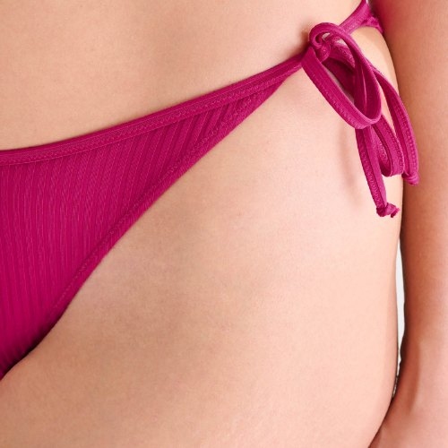 Maillots de bain Lisca Florida cyclamen rose slip de bikini