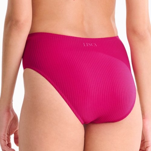 Maillots de bain Lisca Florida cyclamen rose slip de bikini