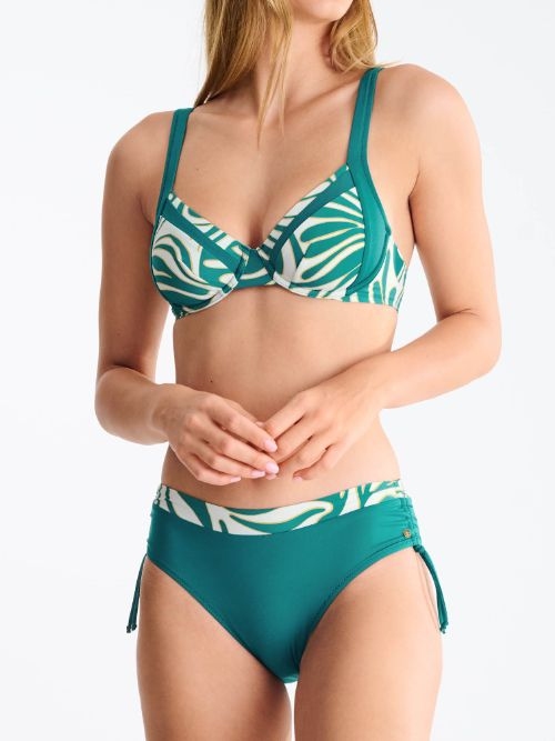 Maillots de bain Lisca Gold Coast turquoise soutien-gorge bikini corbeille